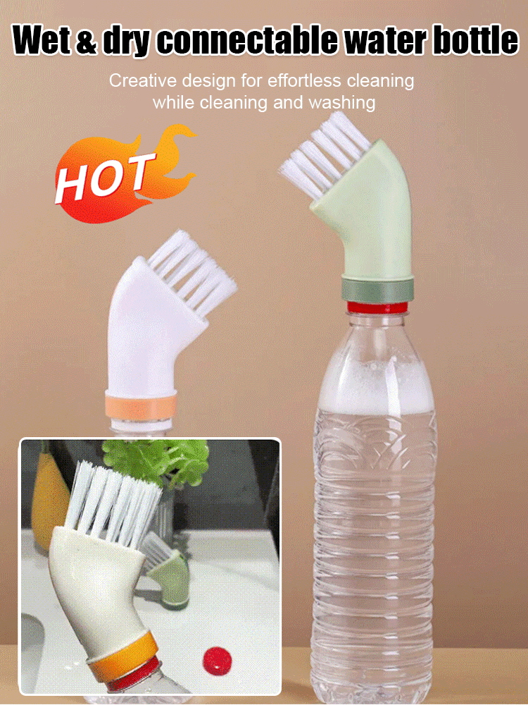 Wet and Dry Multi-purpose Cleaning Brush - Random Colors