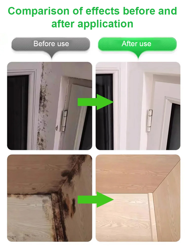 Wall anti-mildew and spot removal spray