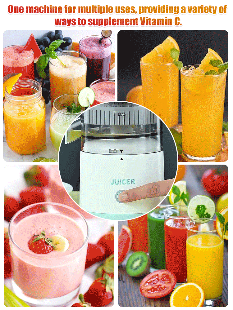 ✨💁‍♀️Fully automatic household electric juicer