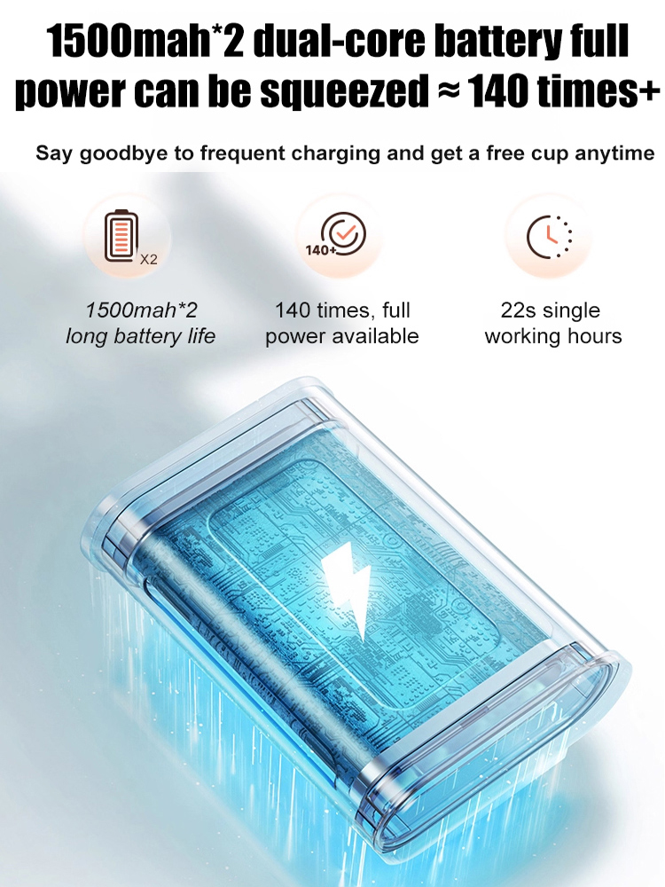 ✨💁‍♀️Fully automatic household electric juicer