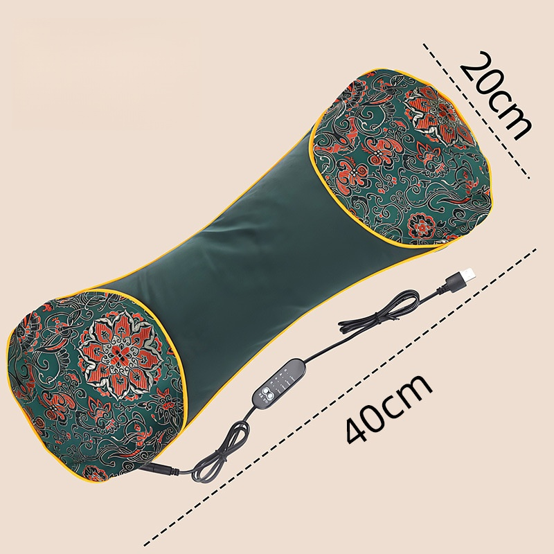 [Protect the cervical vertebrae and help sleep] Electric heating mugwort bone pillow