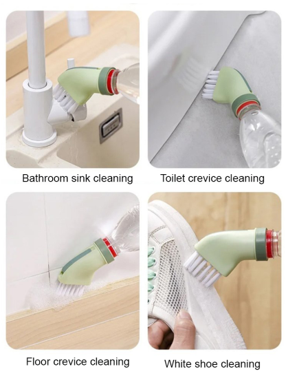 Wet and Dry Multi-purpose Cleaning Brush - Random Colors