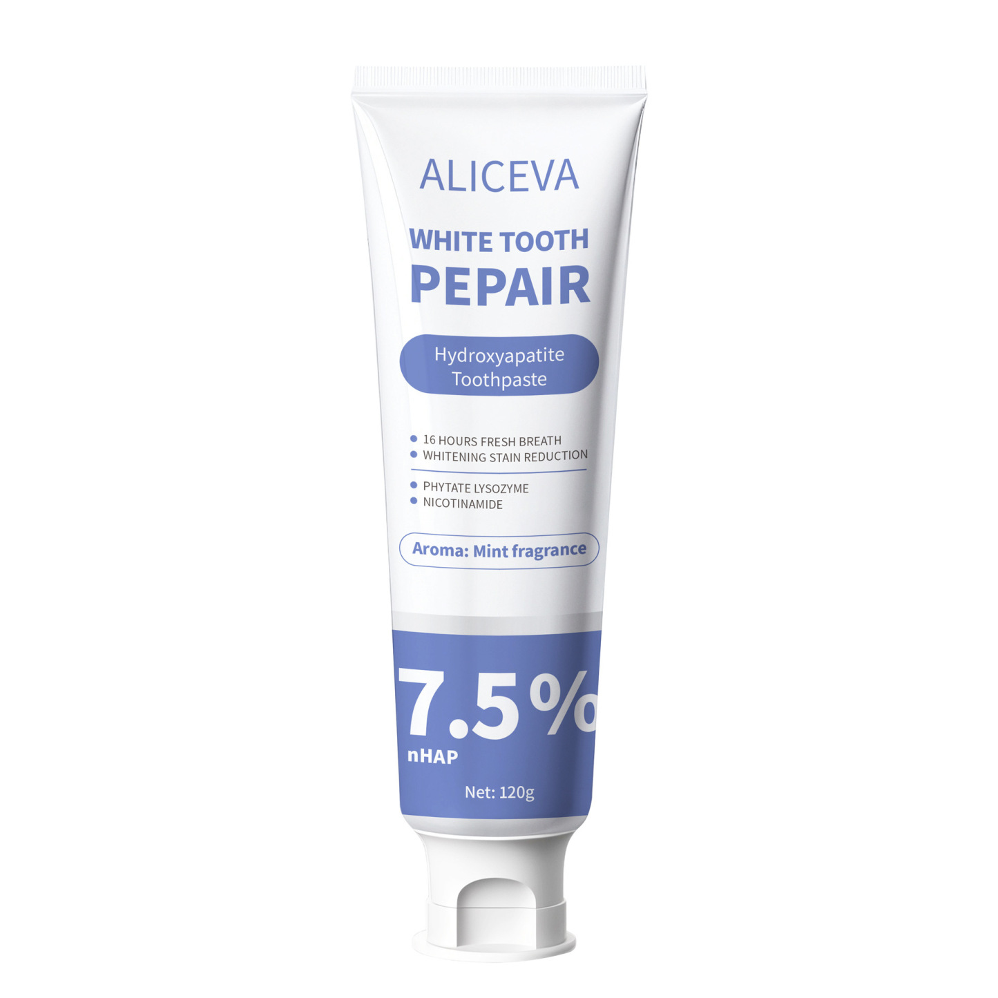 Hydroxyapatite repair toothpaste