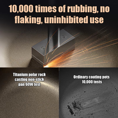 ✨👍Titanium non stick frying pan