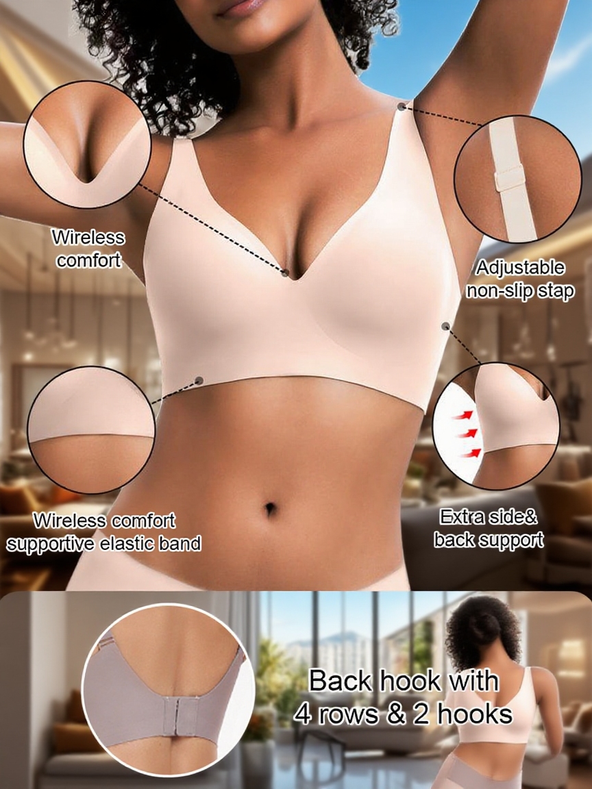 ✨Seamless full cup bra