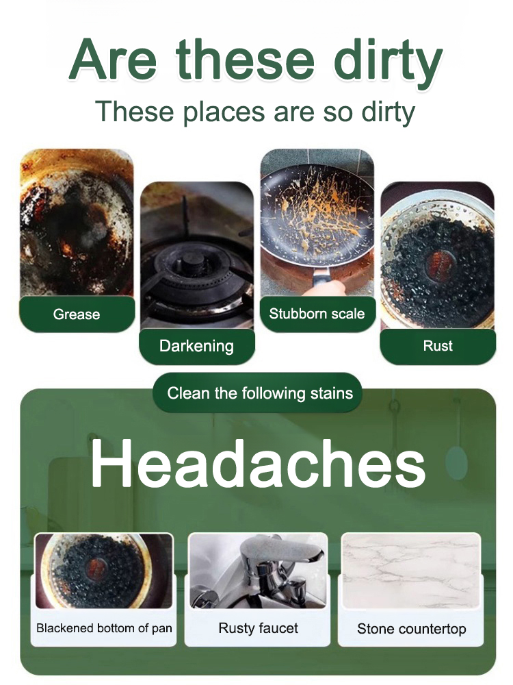 ✨💁‍♀️Instant Clean Powerful Stain Remover Paste