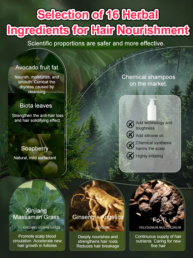 ✨💁‍♀️[Hair Volume Increase] Arborvitae Leaf Hair Thickening Soap