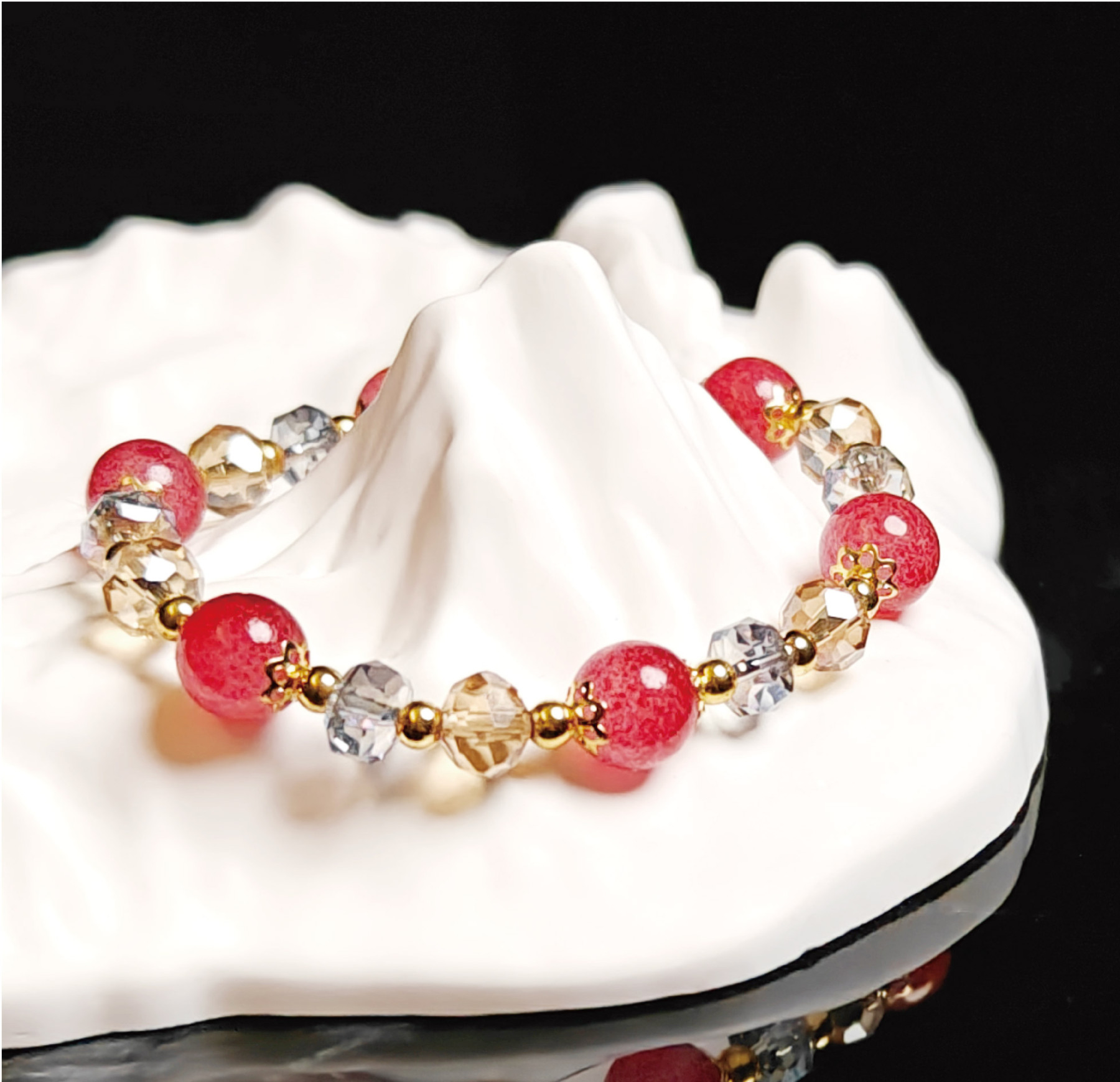 天然串珠 開運ブレスレット