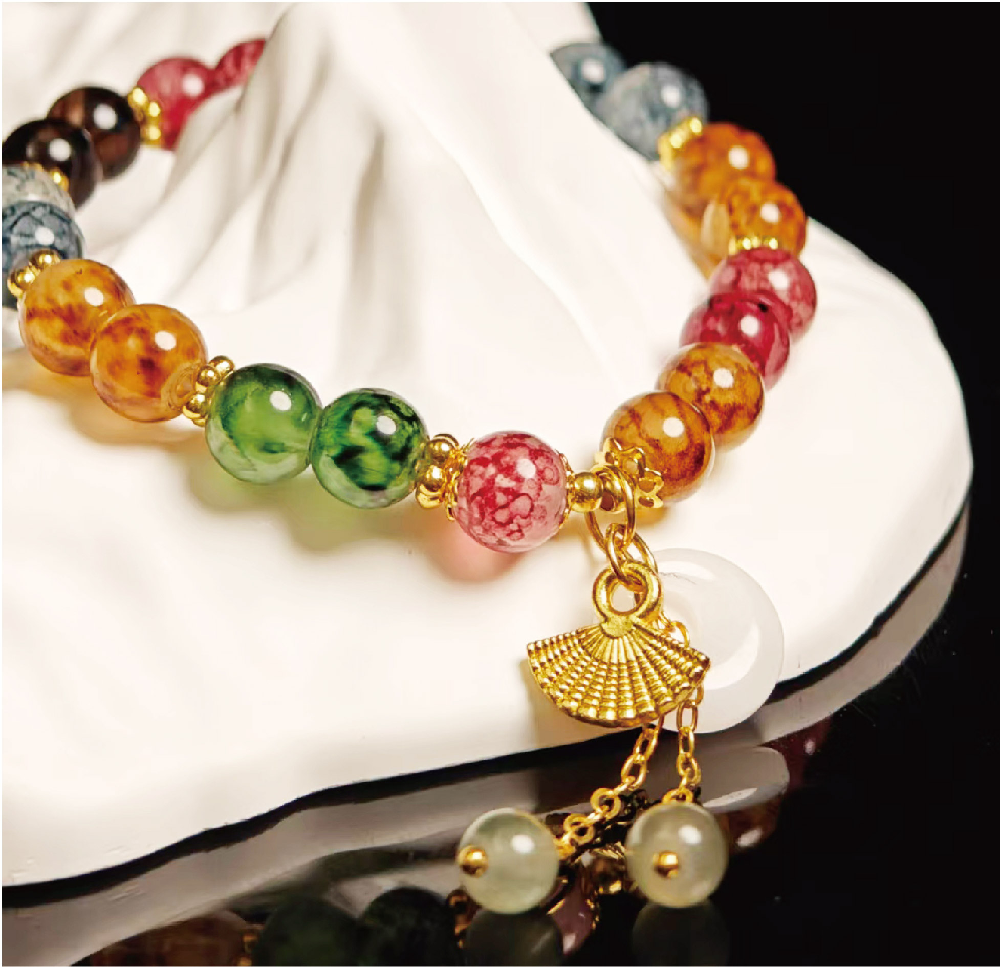 天然串珠开运手链