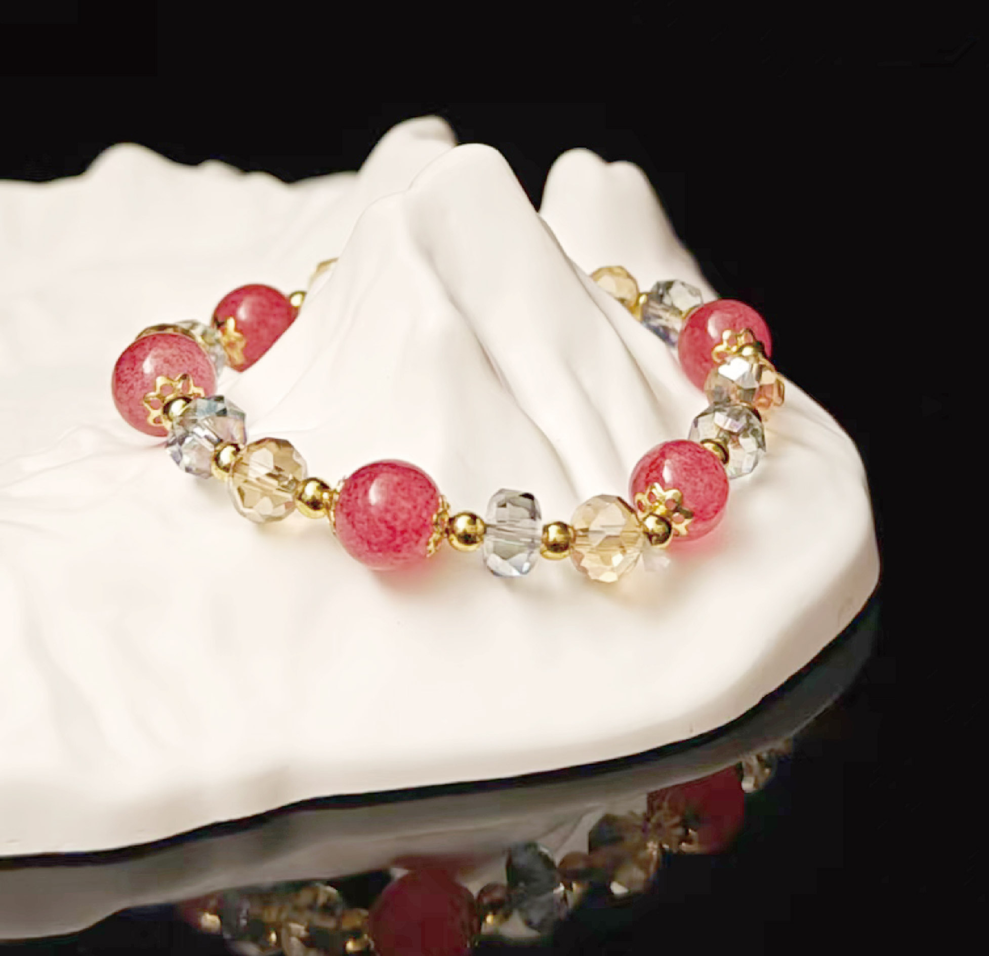 天然串珠 開運ブレスレット