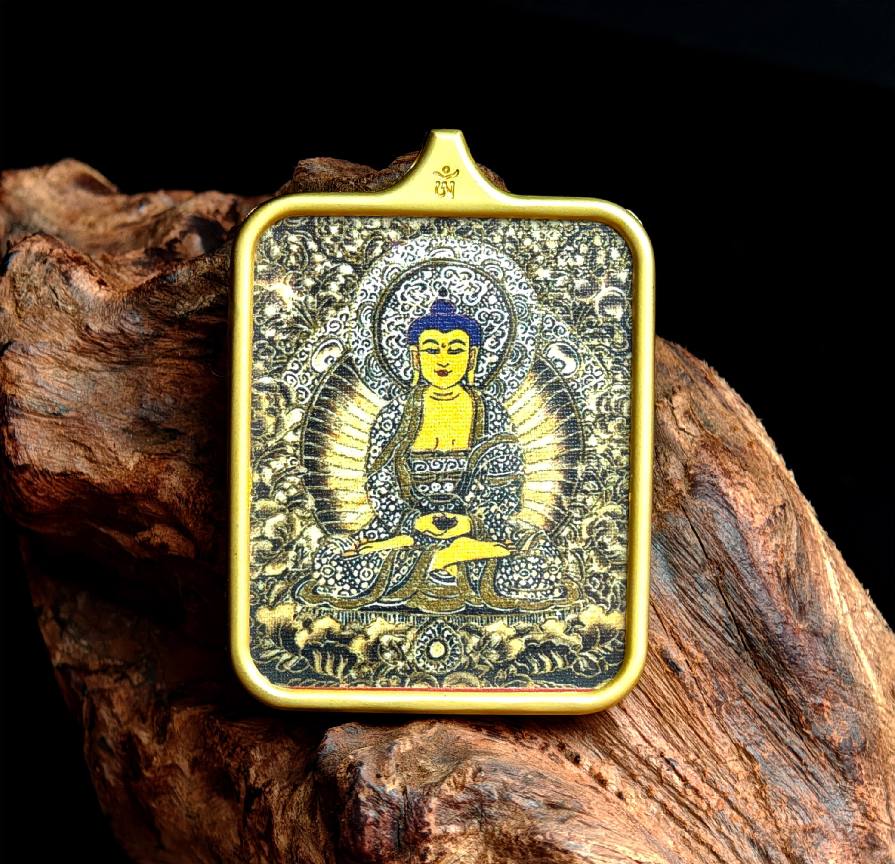 チベット仏教式 阿弥陀如来 開運ペンダント