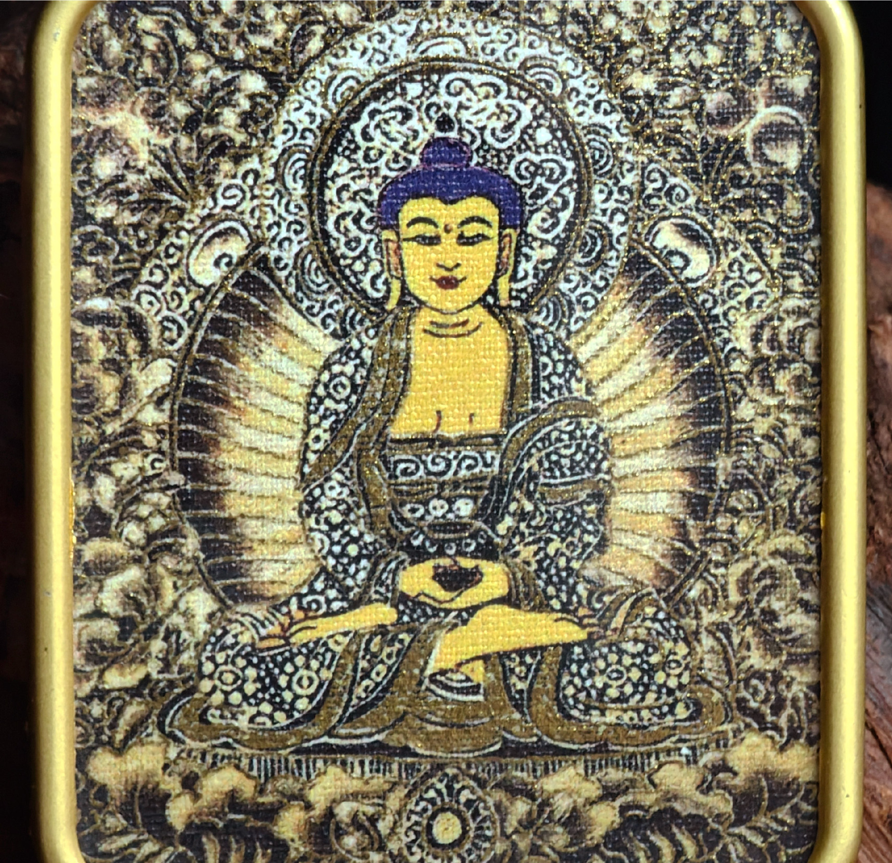 チベット仏教式 阿弥陀如来 開運ペンダント