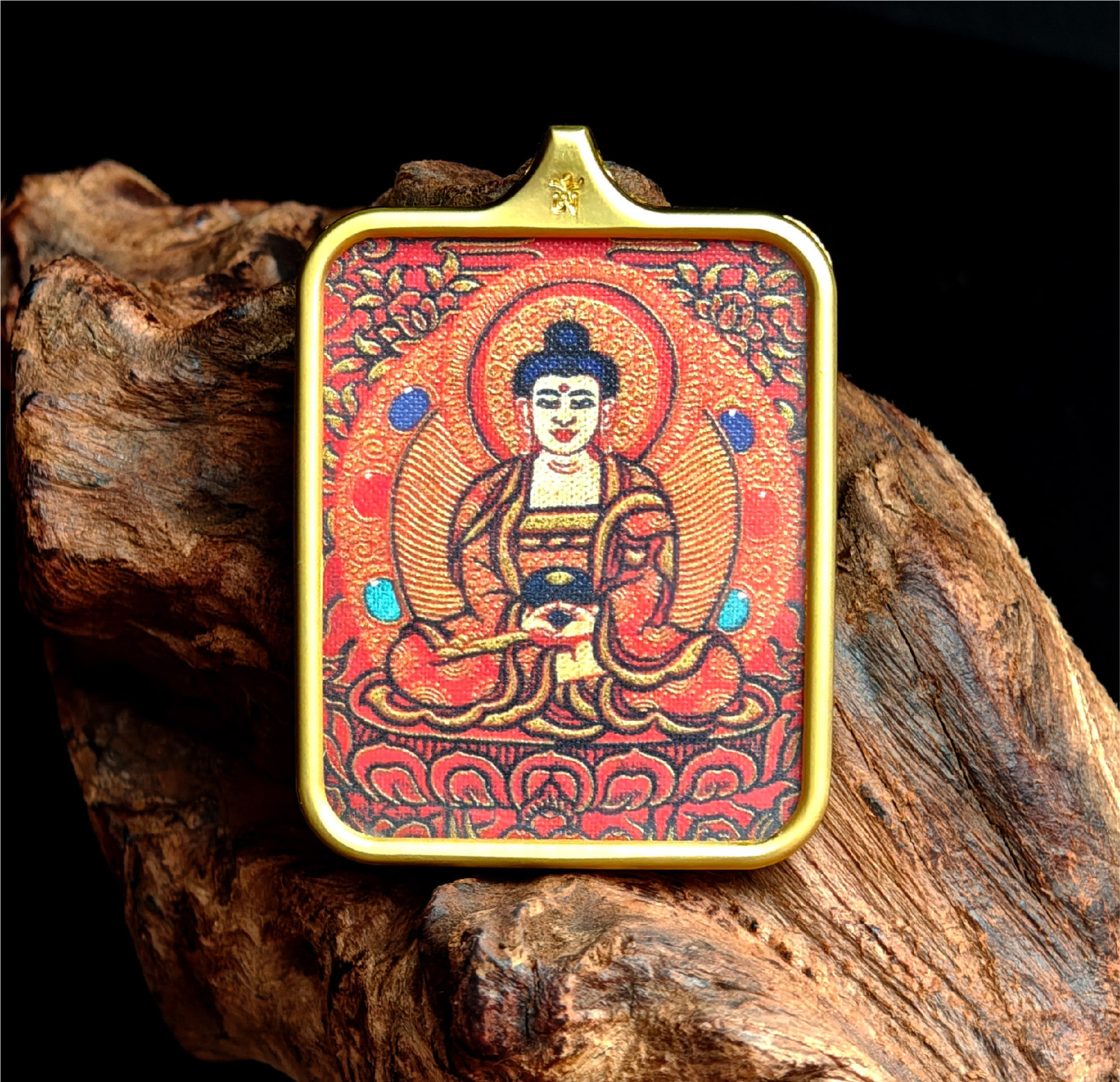 チベット仏教式 阿弥陀如来 開運ペンダント