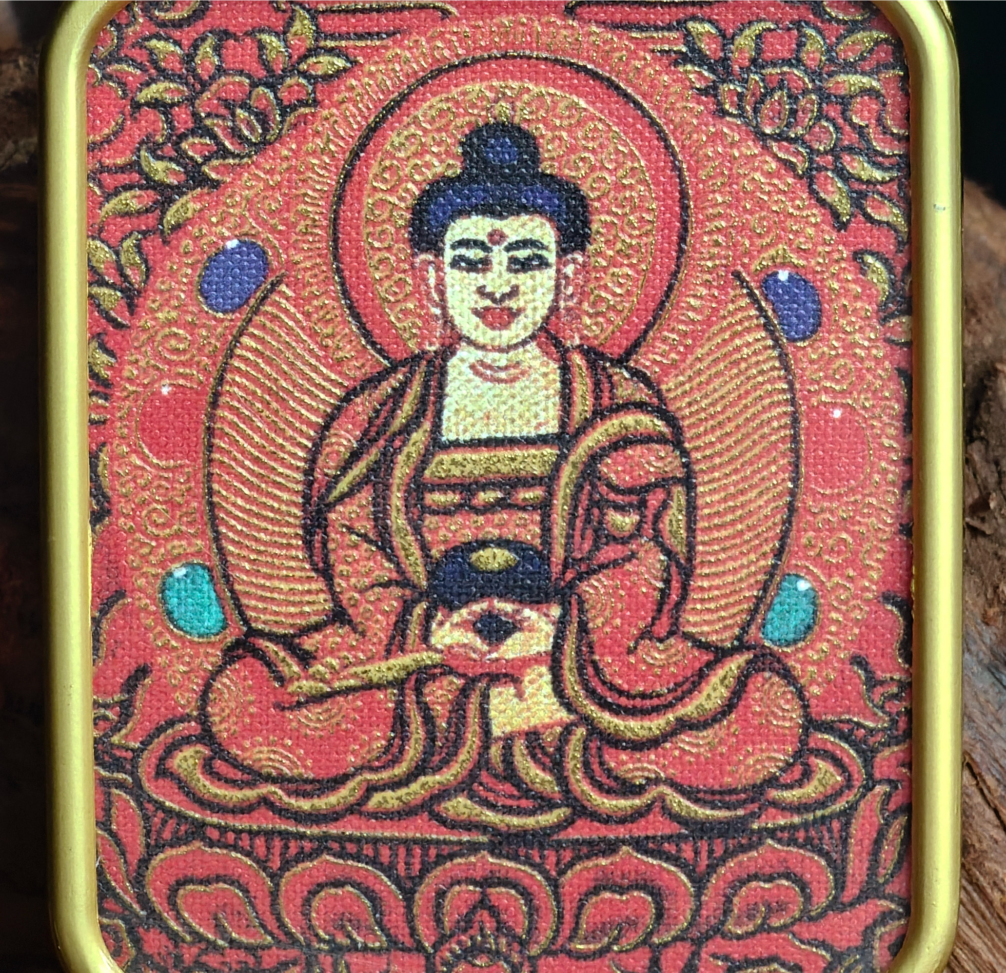 チベット仏教式 阿弥陀如来 開運ペンダント