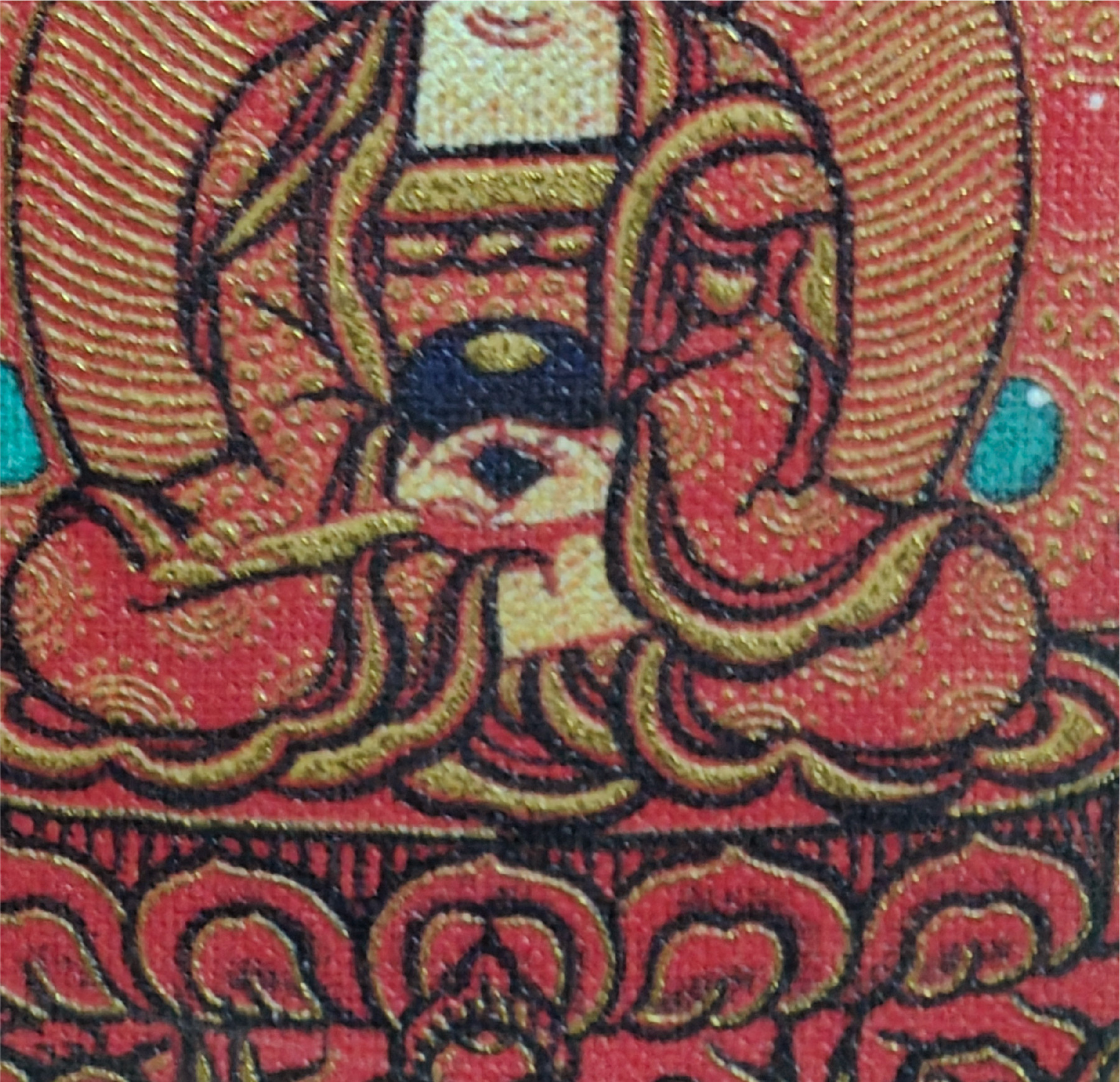 チベット仏教式 阿弥陀如来 開運ペンダント