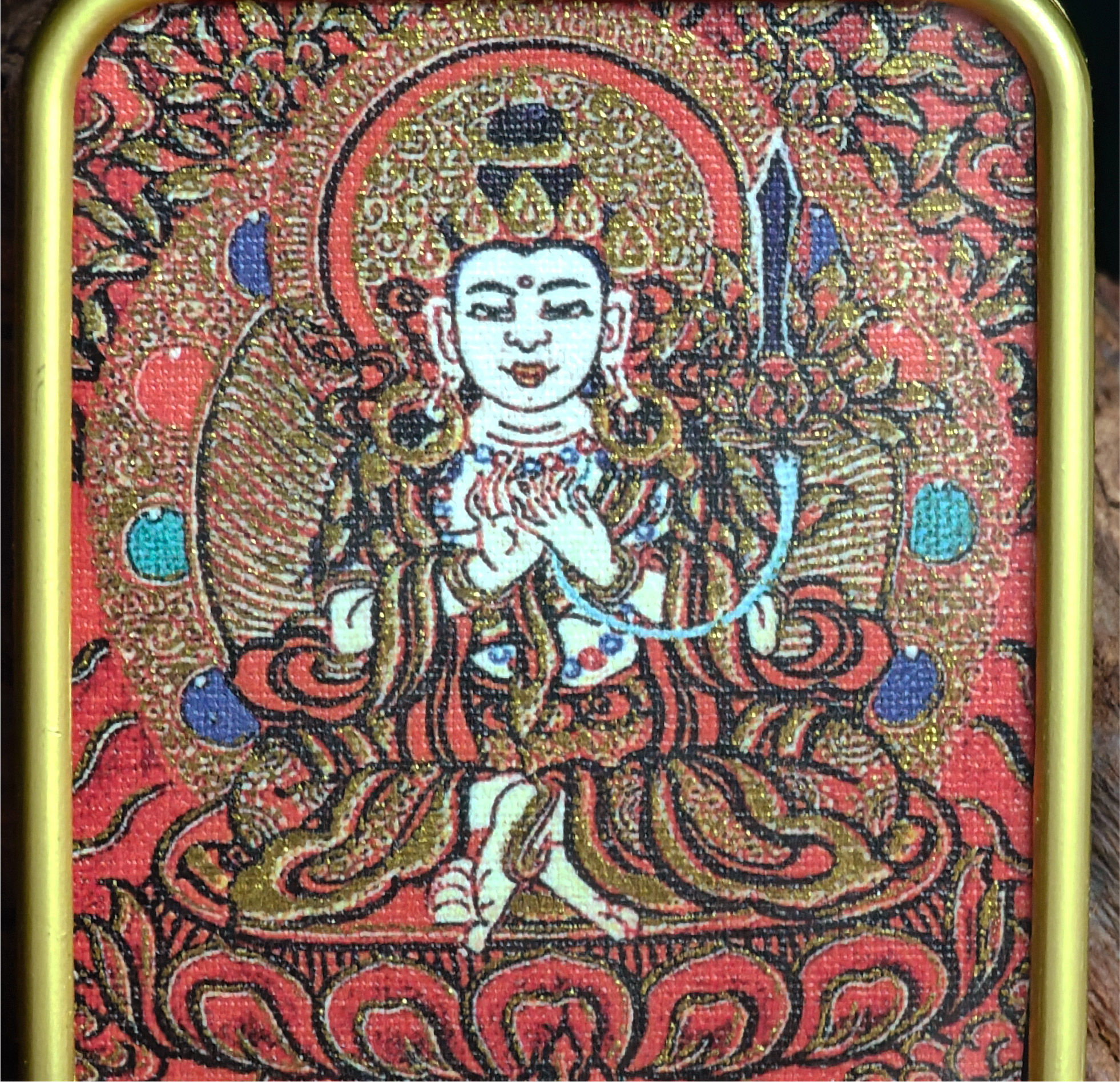 チベット仏教式 虚空蔵菩薩 開運ペンダント