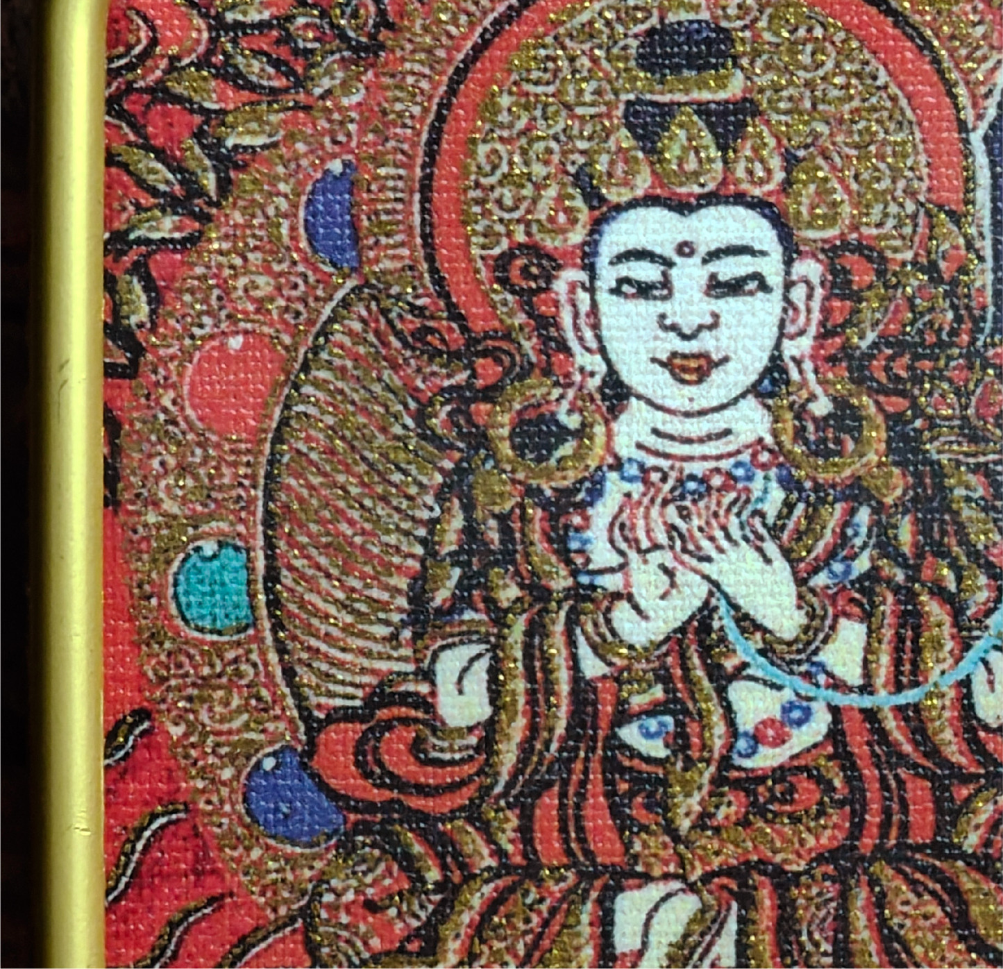 チベット仏教式 虚空蔵菩薩 開運ペンダント