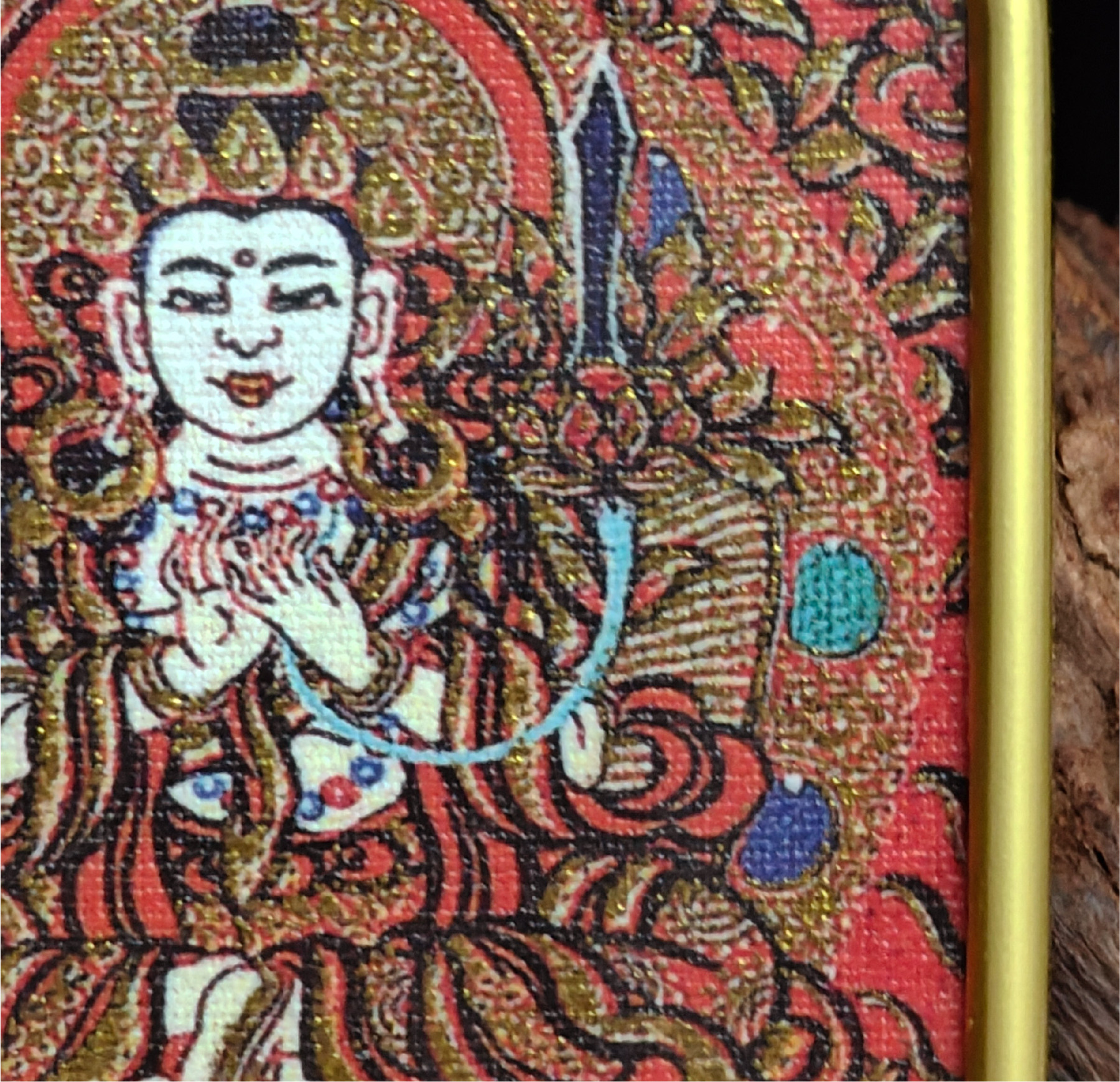 チベット仏教式 虚空蔵菩薩 開運ペンダント