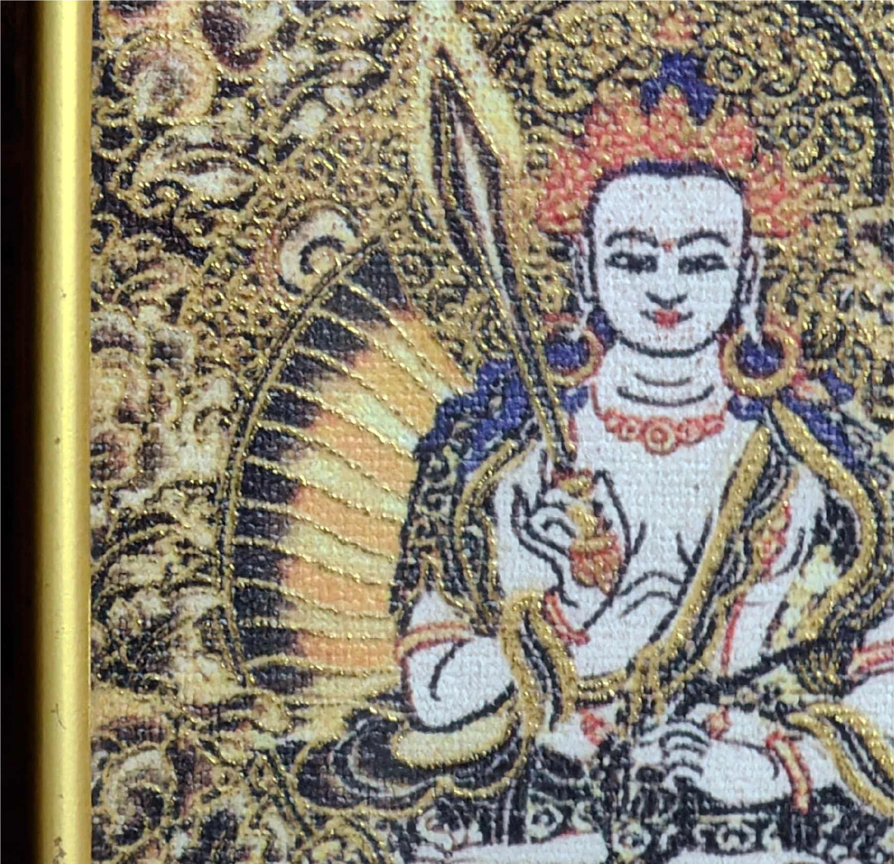 チベット仏教式 虚空蔵菩薩 開運ペンダント