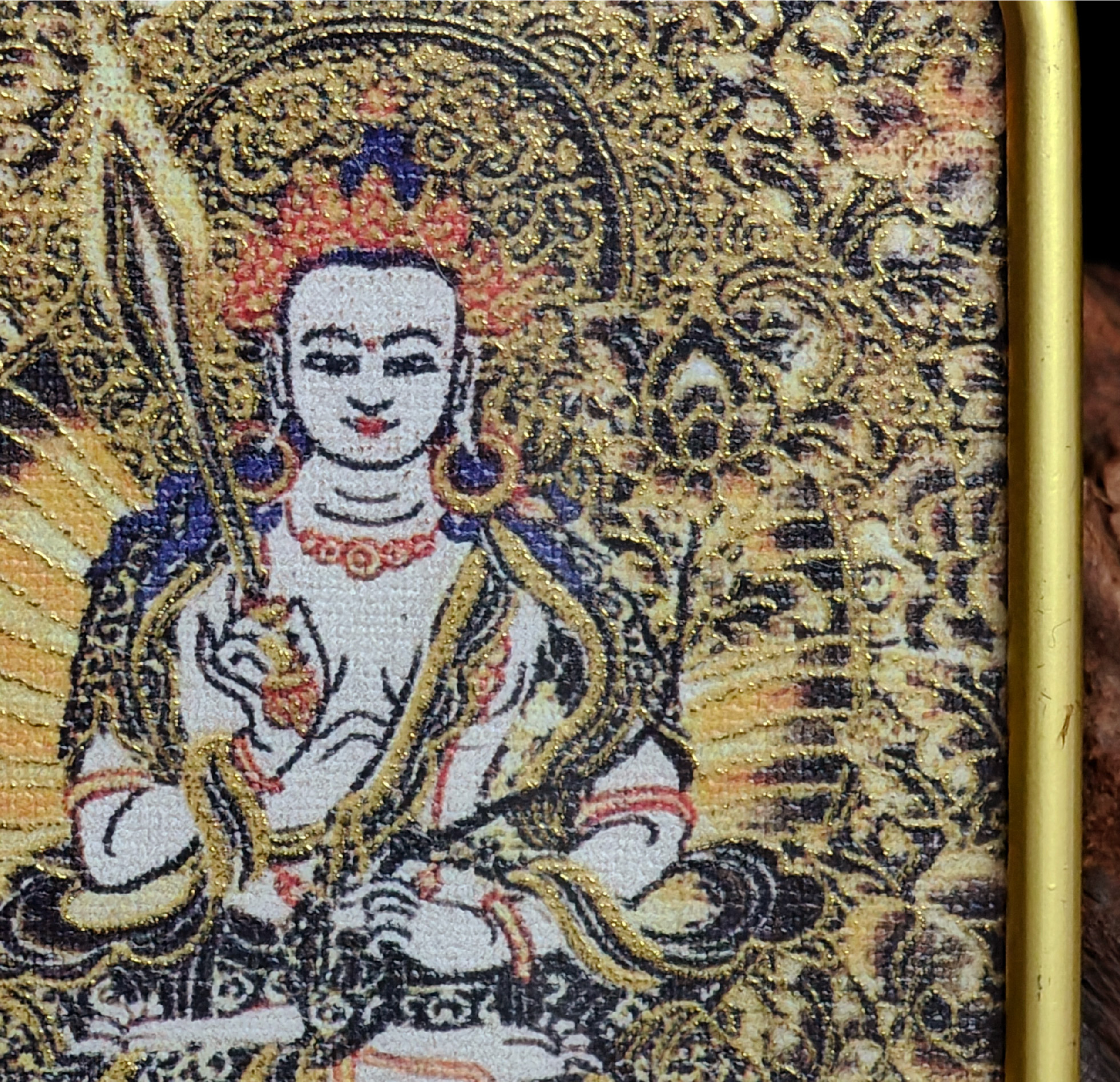 チベット仏教式 虚空蔵菩薩 開運ペンダント