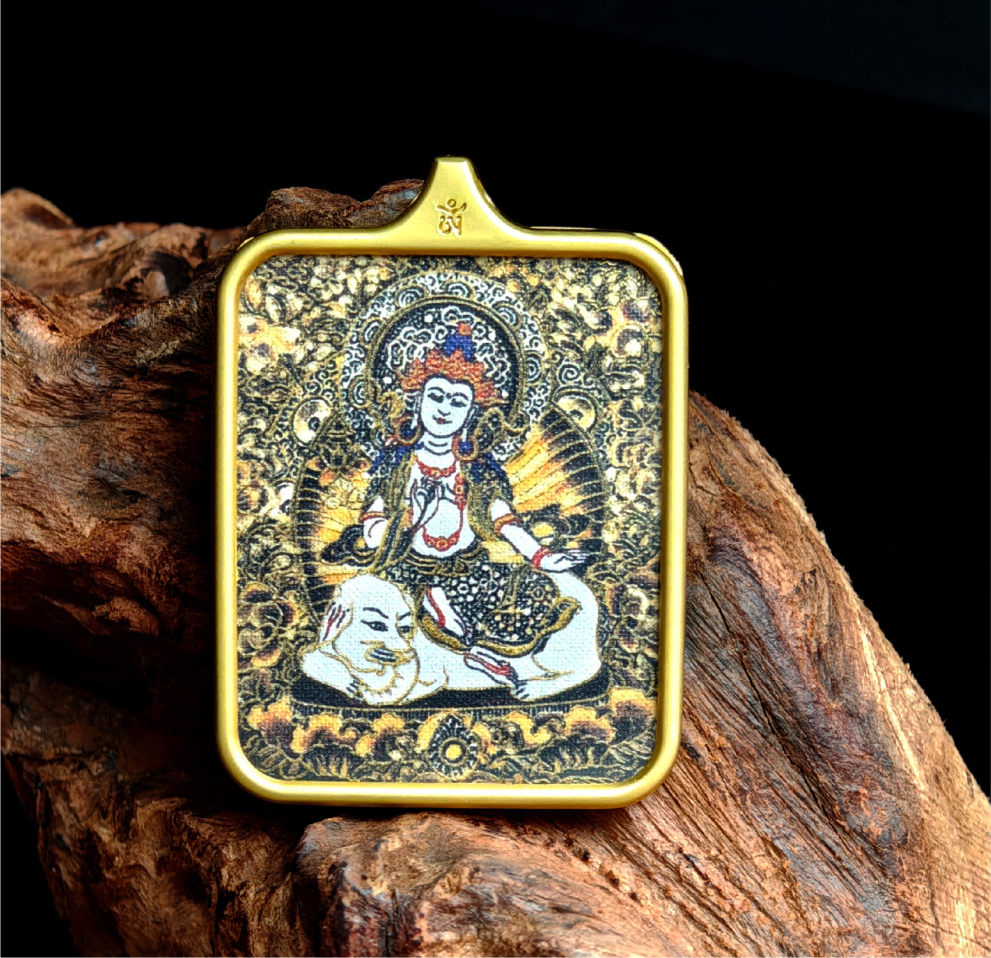 チベット仏教式 普賢菩薩 開運ペンダント