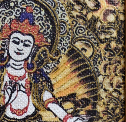 チベット仏教式 普賢菩薩 開運ペンダント