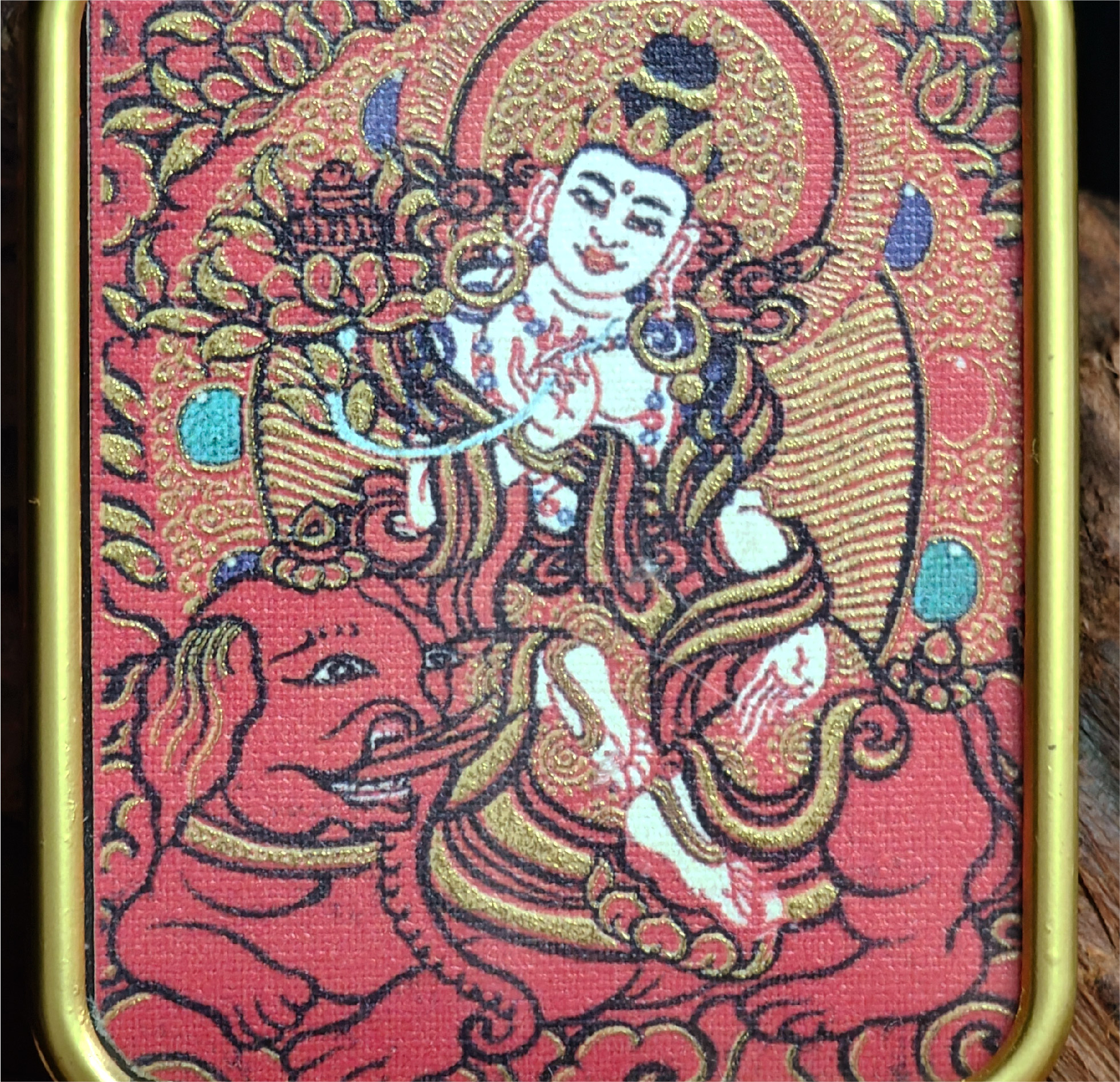 チベット仏教式 普賢菩薩 開運ペンダント