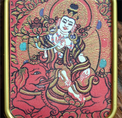 チベット仏教式 普賢菩薩 開運ペンダント