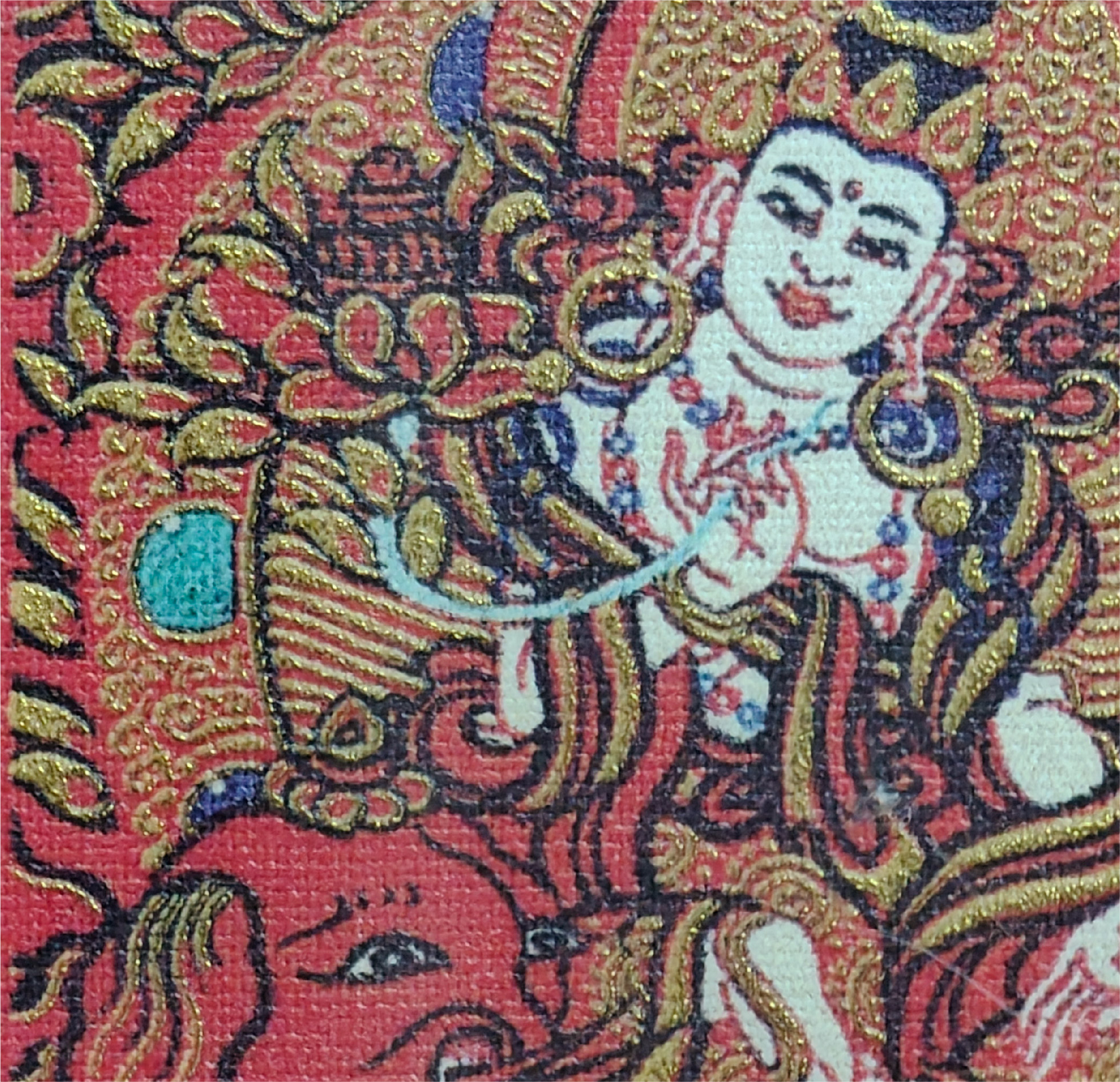 チベット仏教式 普賢菩薩 開運ペンダント