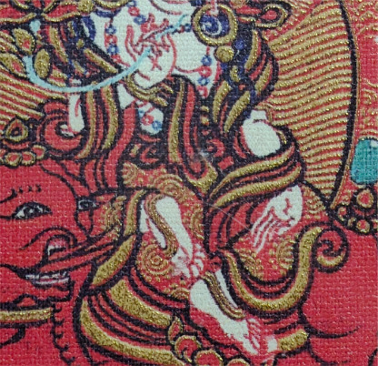 チベット仏教式 普賢菩薩 開運ペンダント