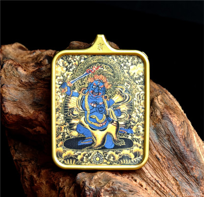 チベット仏教式 不動尊 開運ペンダント