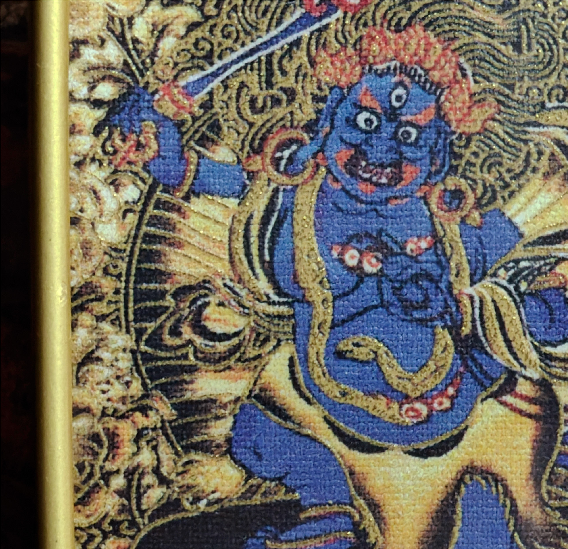 チベット仏教式 不動尊 開運ペンダント