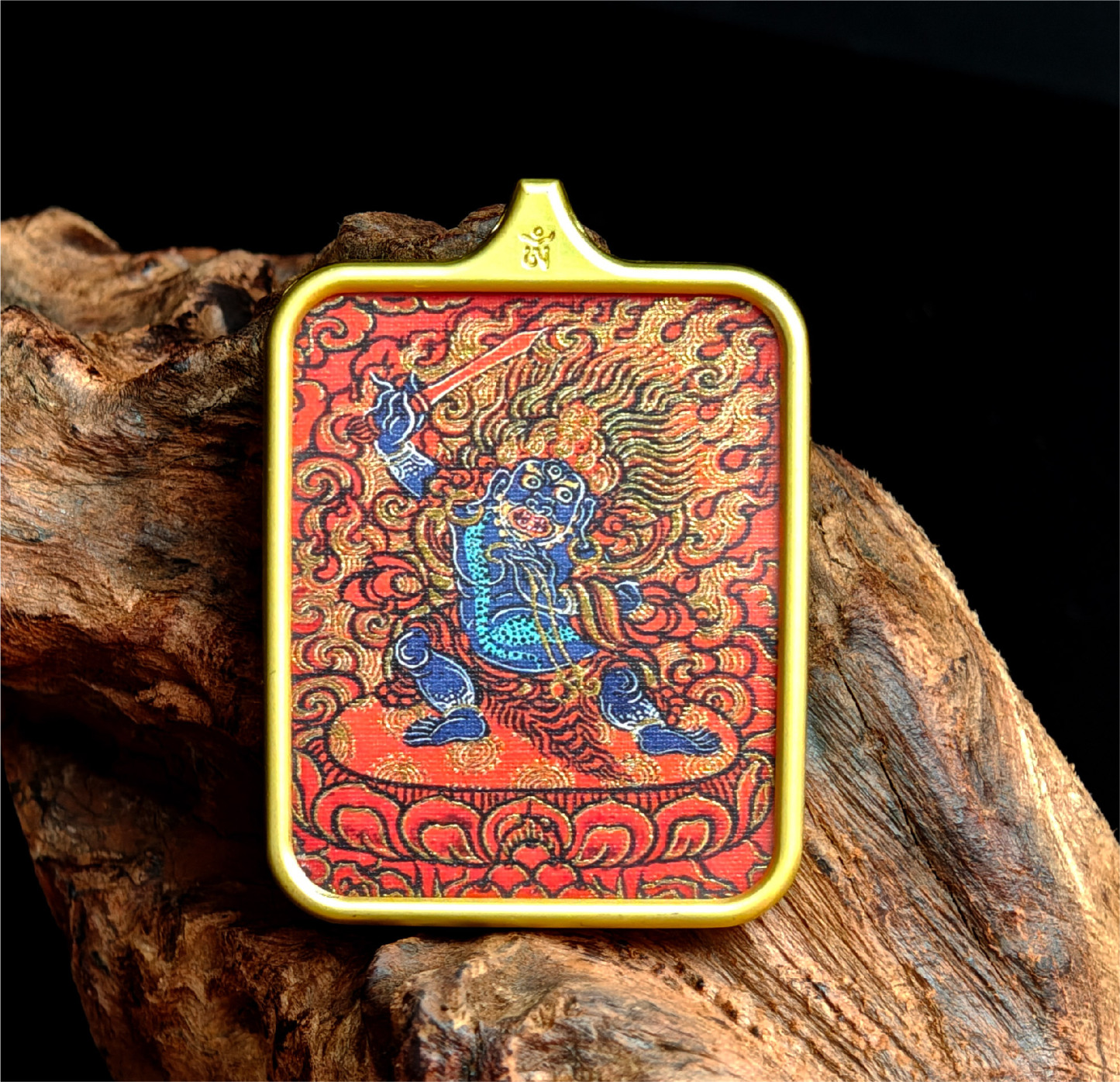 チベット仏教式 不動尊 開運ペンダント