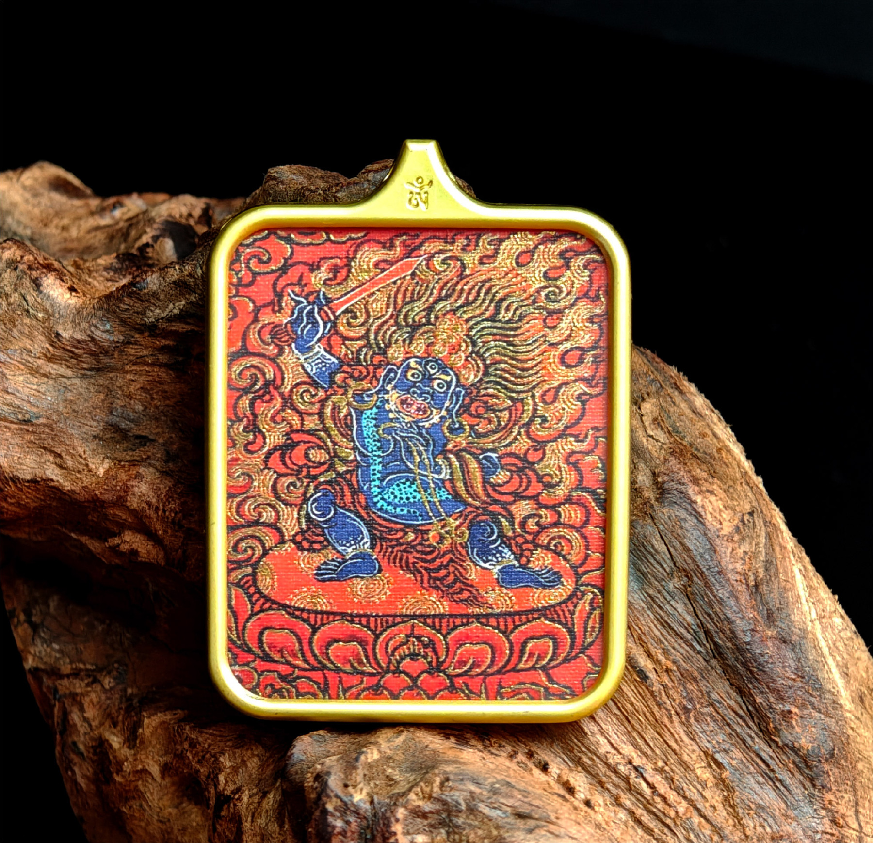 チベット仏教式 不動尊 開運ペンダント