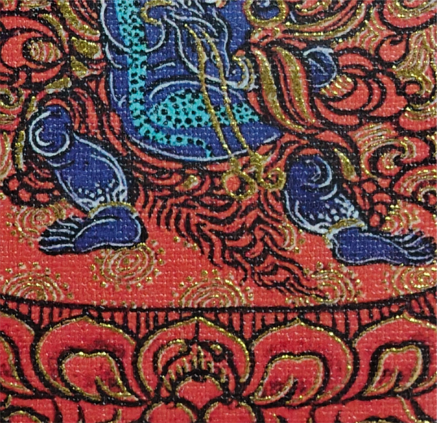 チベット仏教式 不動尊 開運ペンダント