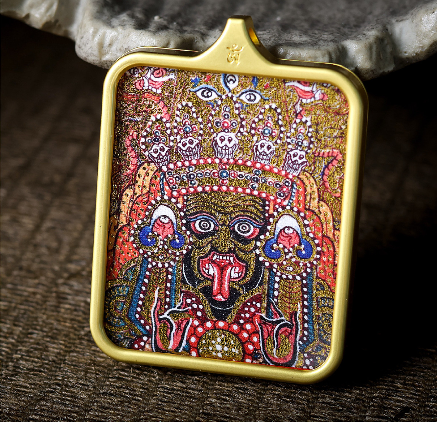 ザギ・ラム唐卡 —— チベット発祥の富と守護の神様