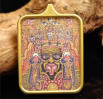 ザギ・ラム唐卡 —— チベット発祥の富と守護の神様