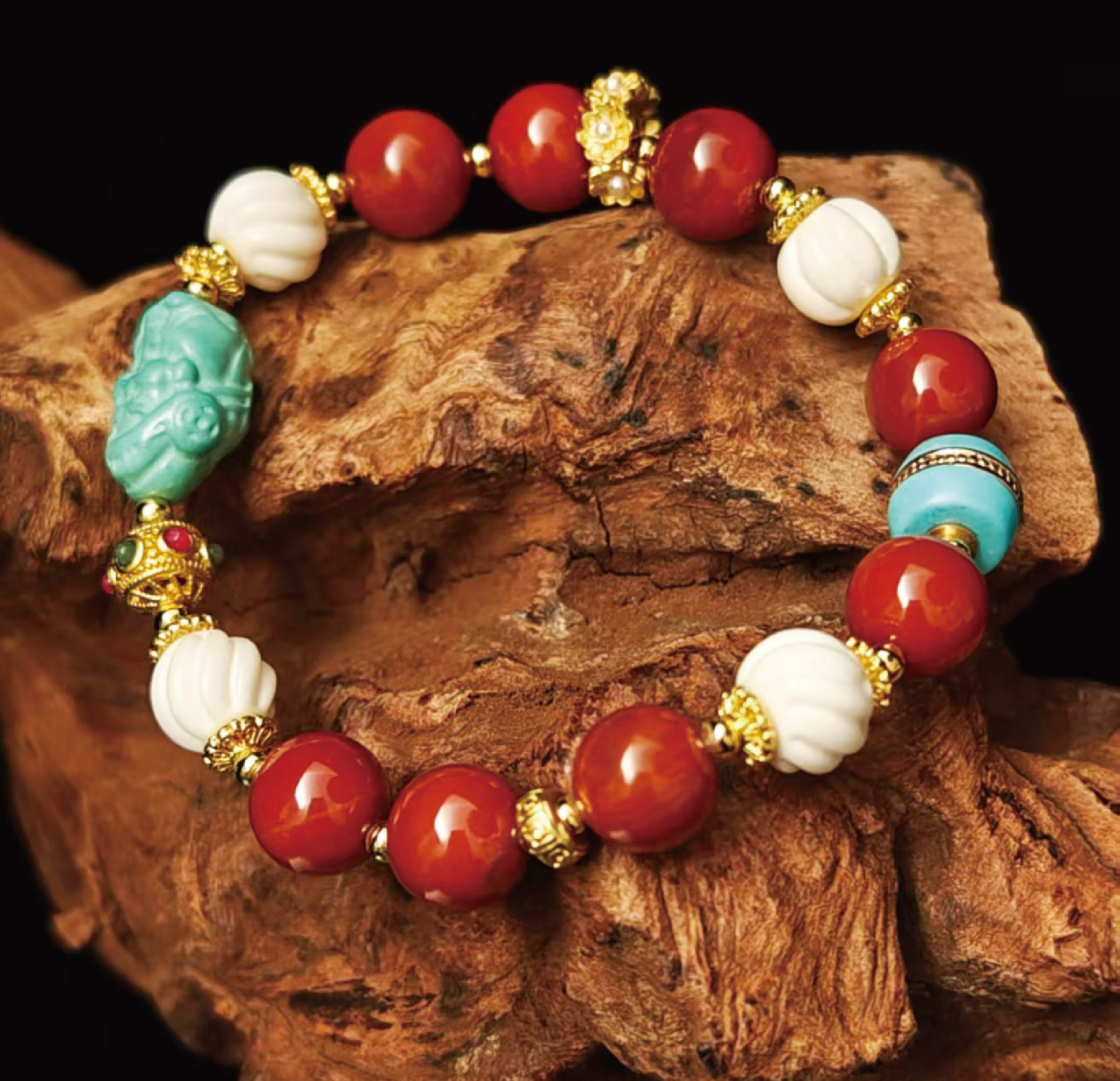 シカ角開運ブレスレット✨