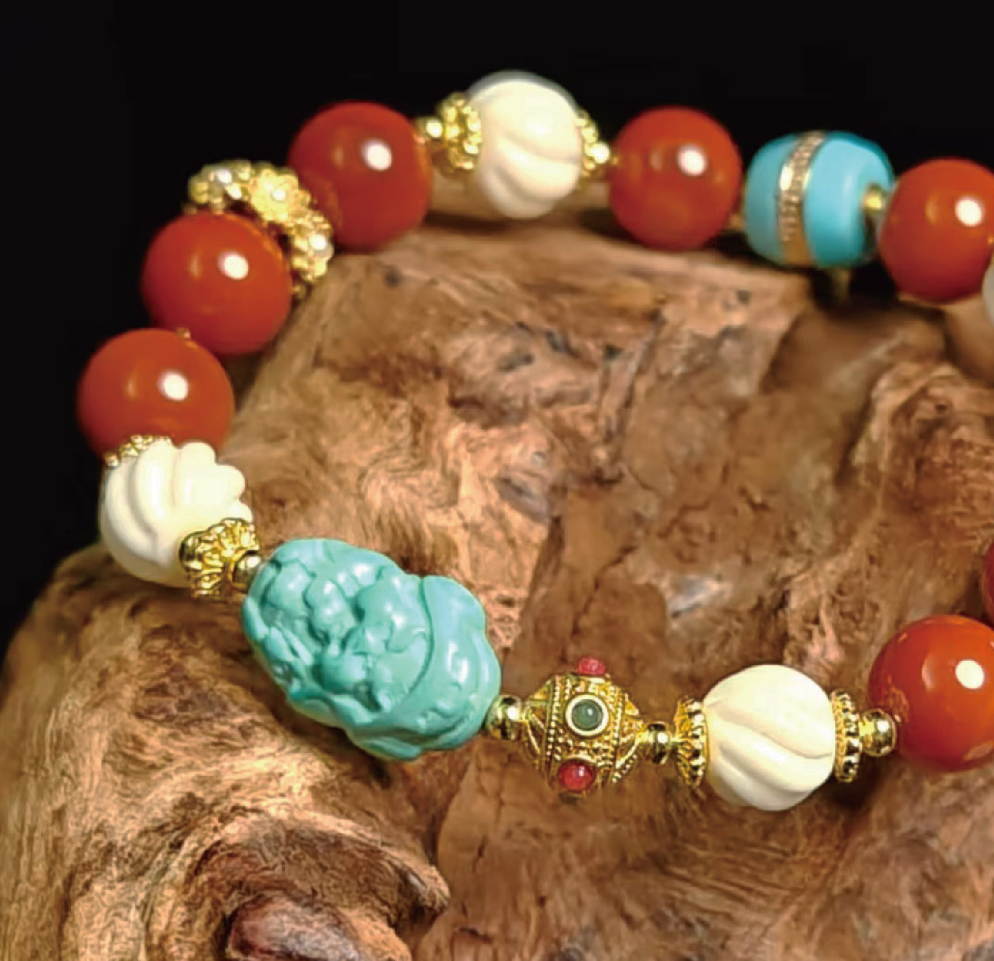 シカ角開運ブレスレット✨