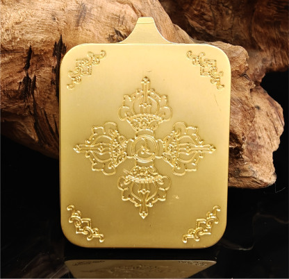 黄財神招財唐カーペットペンダント