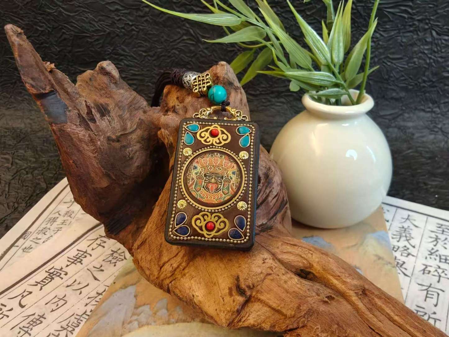 タンカ五財神－ザキラムネックレス