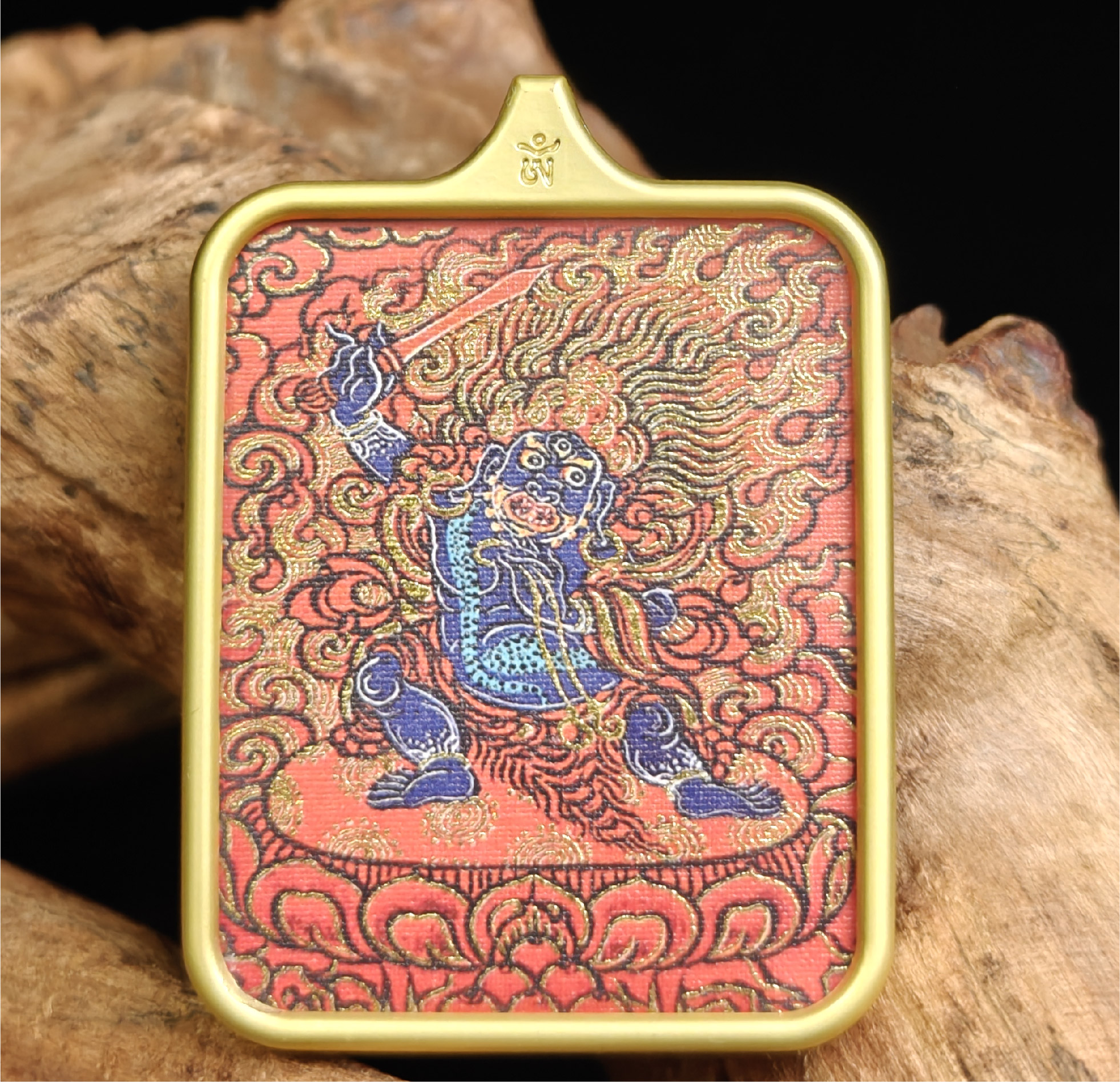 チベット仏教式 不動尊 開運ペンダント