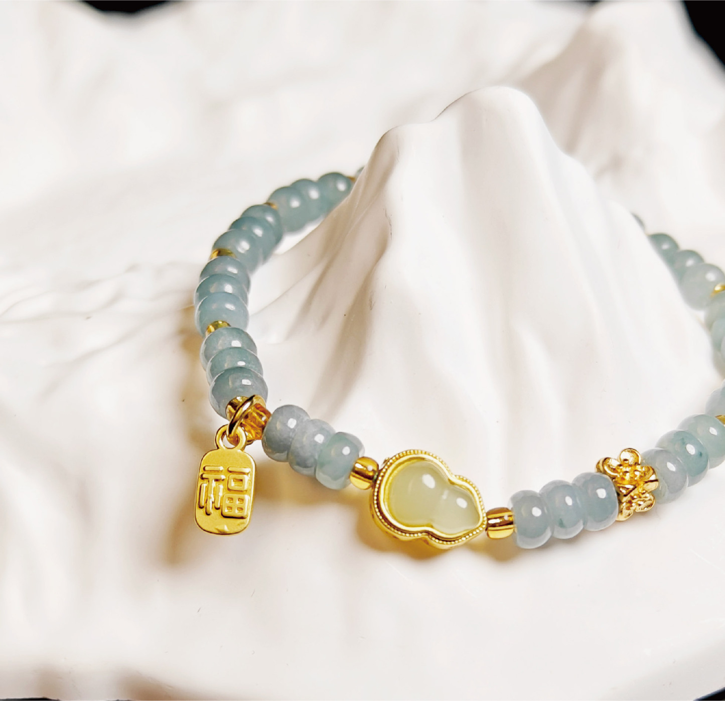 ヒョウタン福札开运ブレスレット