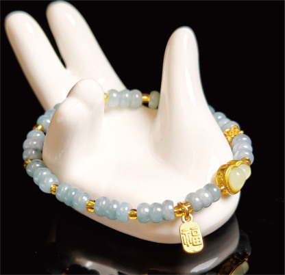 ヒョウタン福札开运ブレスレット