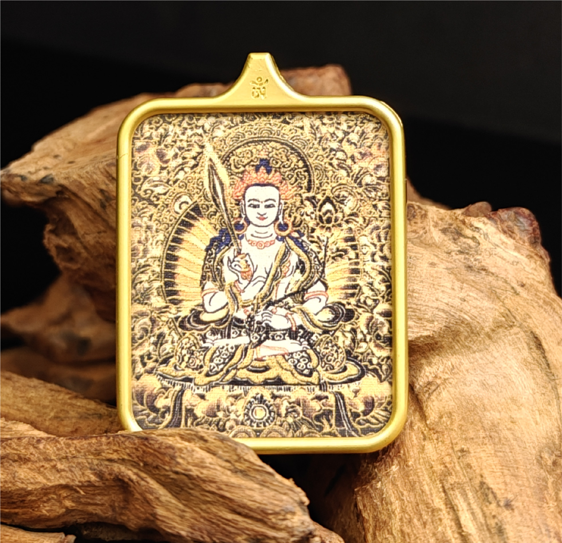 チベット仏教式 虚空蔵菩薩 開運ペンダント