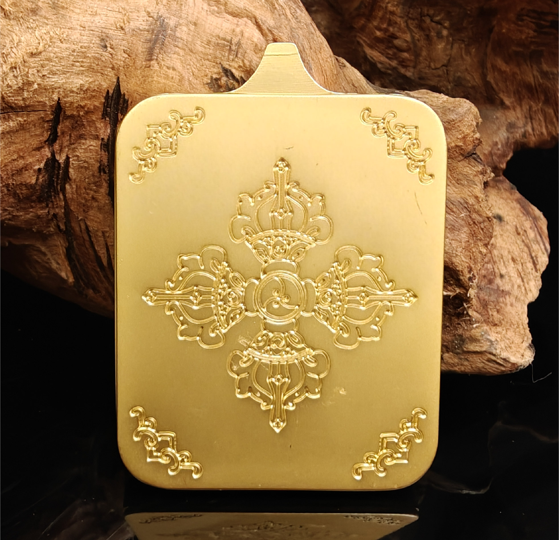 チベット仏教式 大勢至菩薩 開運ペンダント