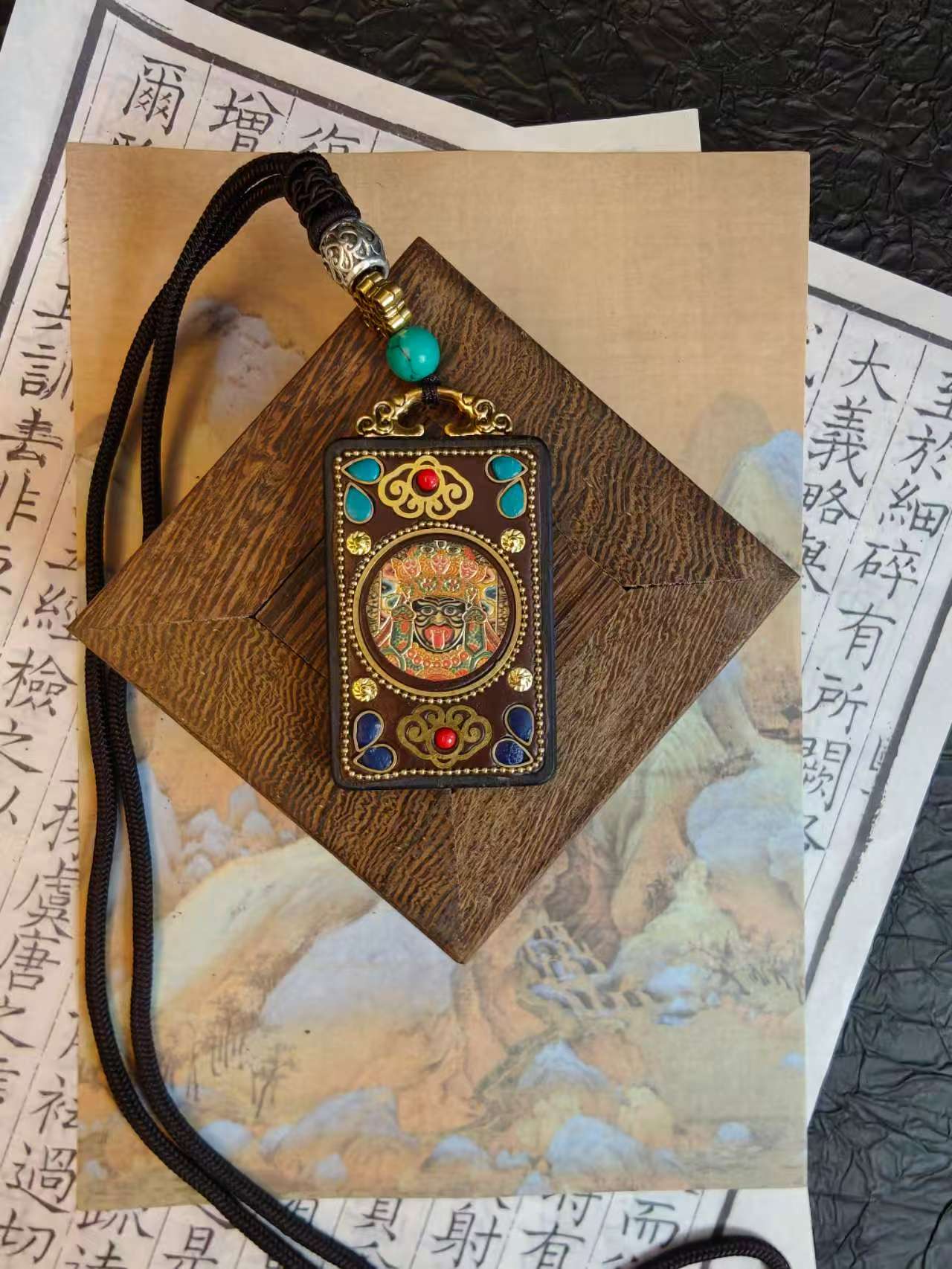 タンカ五財神－ザキラムネックレス