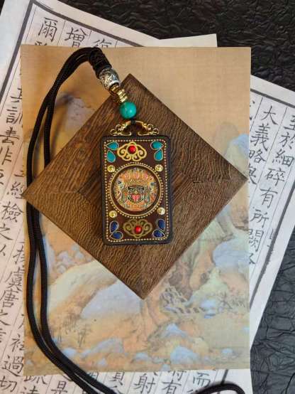 タンカ五財神－ザキラムネックレス