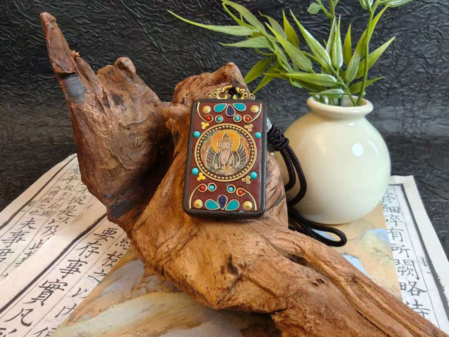 タンカ五財神－大日如来ネックレス