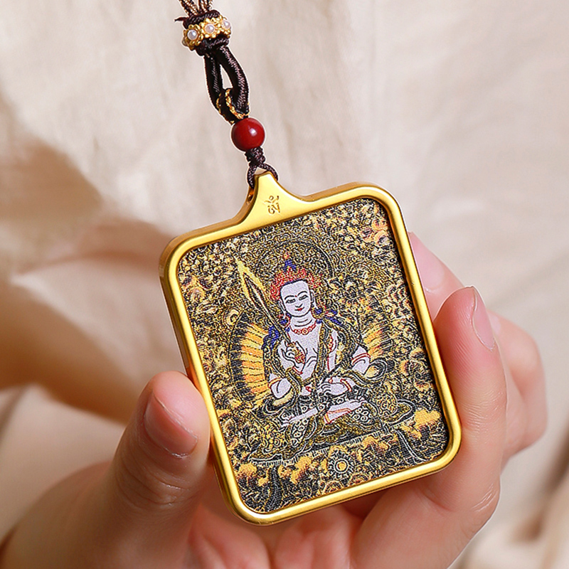 チベット仏教式 虚空蔵菩薩 開運ペンダント